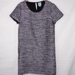 CeCe by Cynthia Steffe Kayte Tweed Dress, Sz 8
